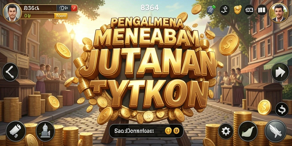 Screenshot gameplay Tycoon yang menarik dan interaktif.