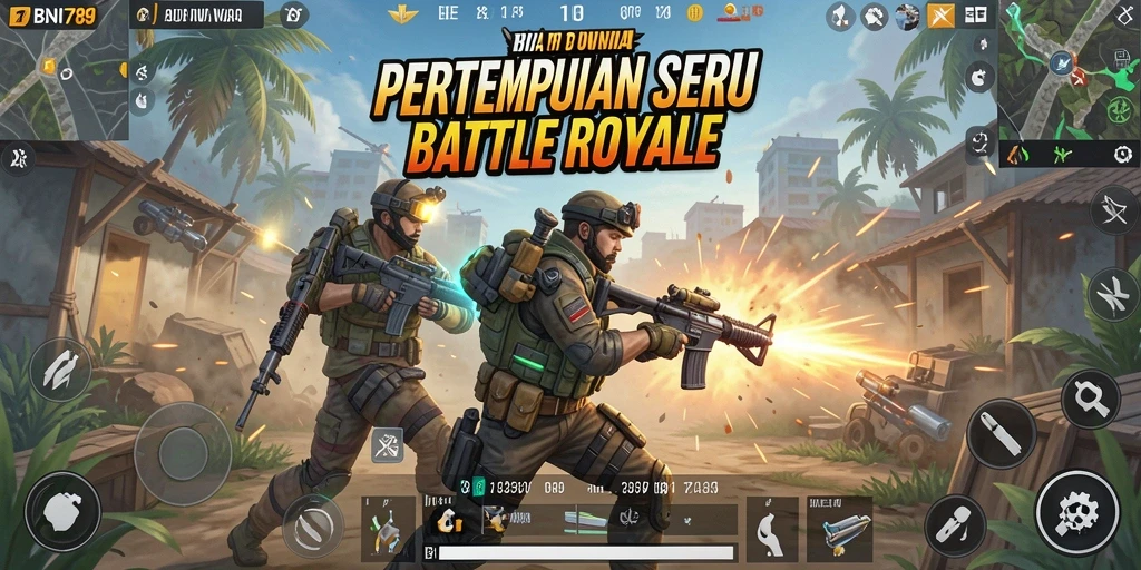Tampilan dinamis gameplay BNI789 yang seru dan menegangkan.