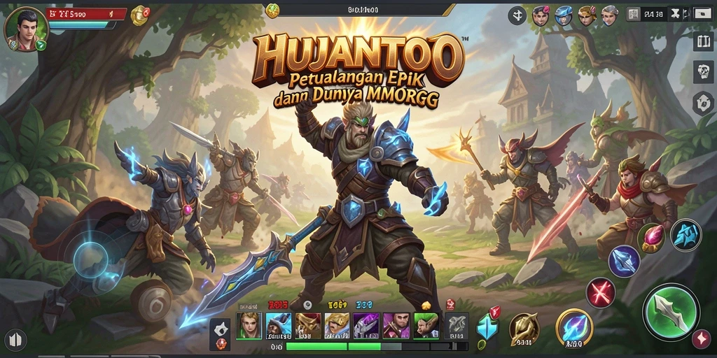Tangkapan layar gameplay <strong>HUJANTOTO</strong> yang menunjukkan petualangan seru di dunia MMORPG.
