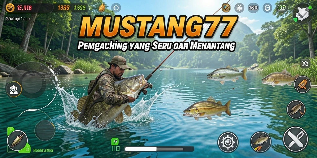 Gameplay seru di MUSTANG77 dengan aksi memancing yang mendebarkan.