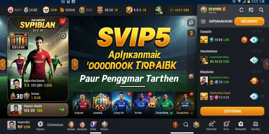 Tampilan gameplay menarik dari SVIP5 dalam taruhan olahraga.