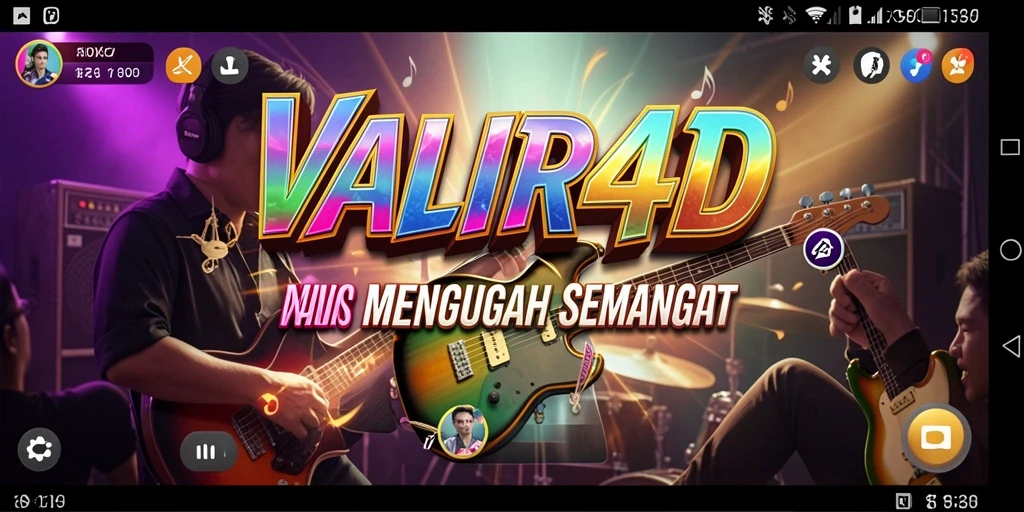 Tampilan gameplay <strong>VALIR4D</strong> yang menarik dan penuh warna.